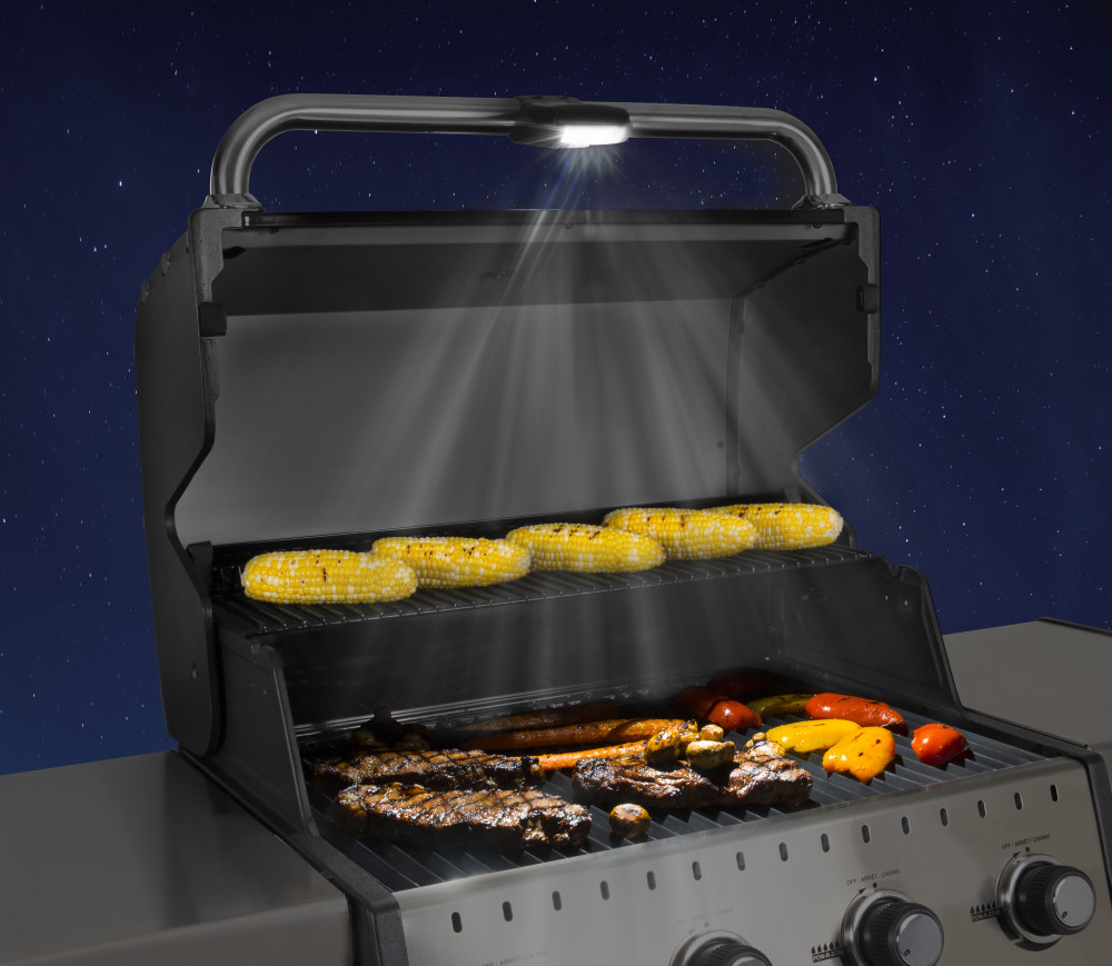 Broil King Grill Light with 2 COB Light Strips and Flex Strap - Ascmtools