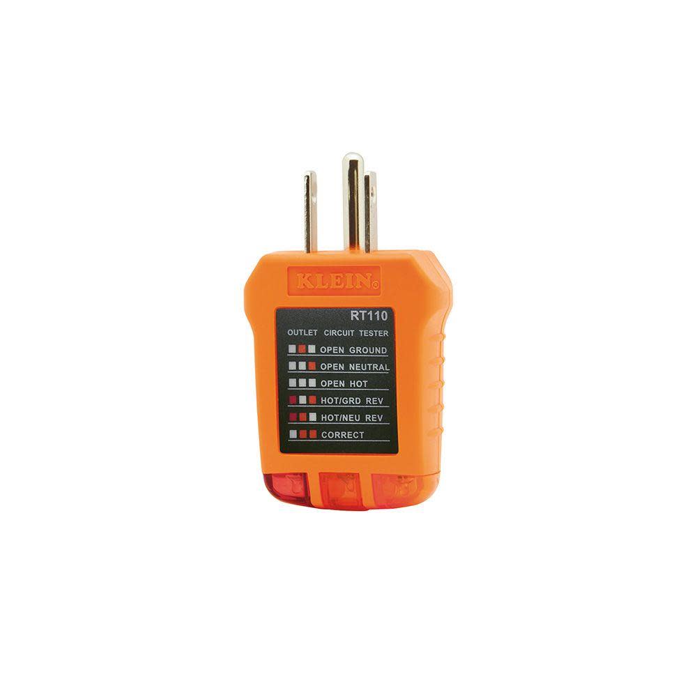 Klein Tools Receptacle Tester - Ascmtools