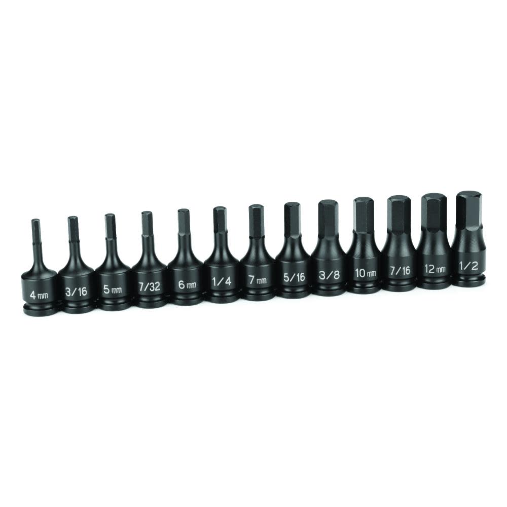 Grey Pneumatic 3/8″ Drive Standard Length Set - Ascmtools