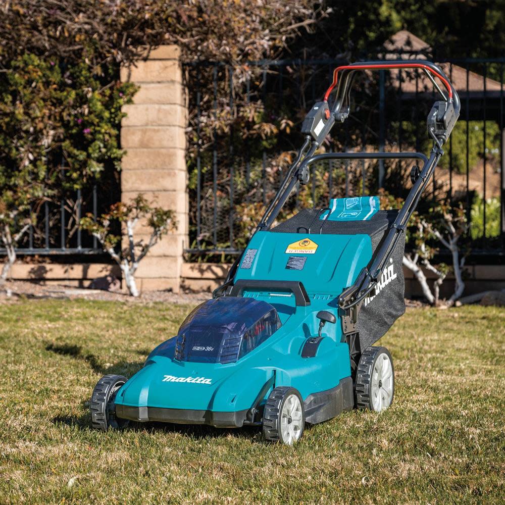 Makita 36V 18V X2 LXT 19″ Lawn Mower Self Propelled 5Ah Kit with 4 Batteries - Ascmtools
