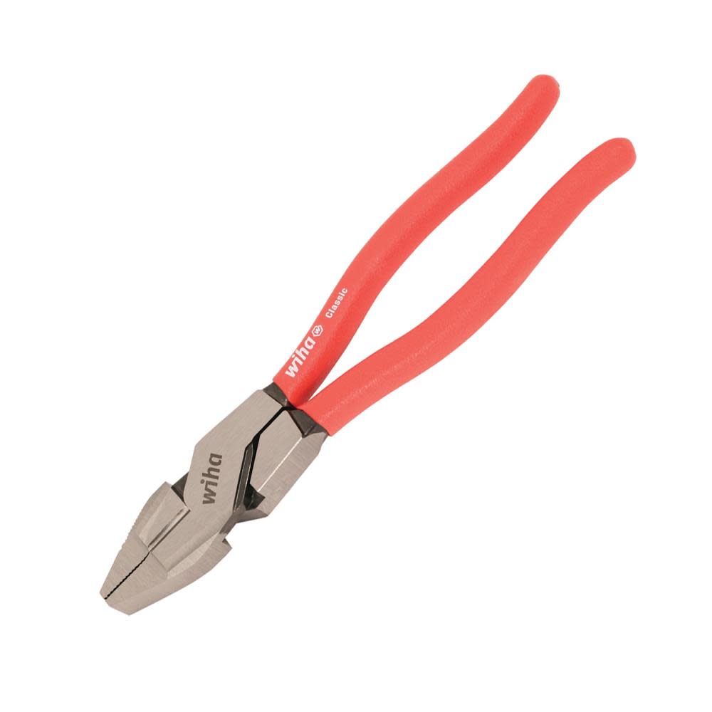 Wiha Soft Grip New England Style Lineman’s Pliers 9.5 In. - Ascmtools