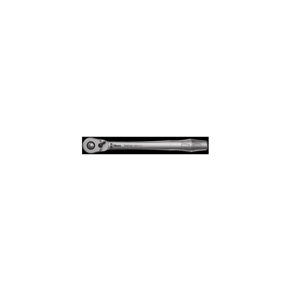 Wera Tools 8004 C Zyklop Metal Ratchet W/ Switch Lever & 1/2″ Drive - Ascmtools