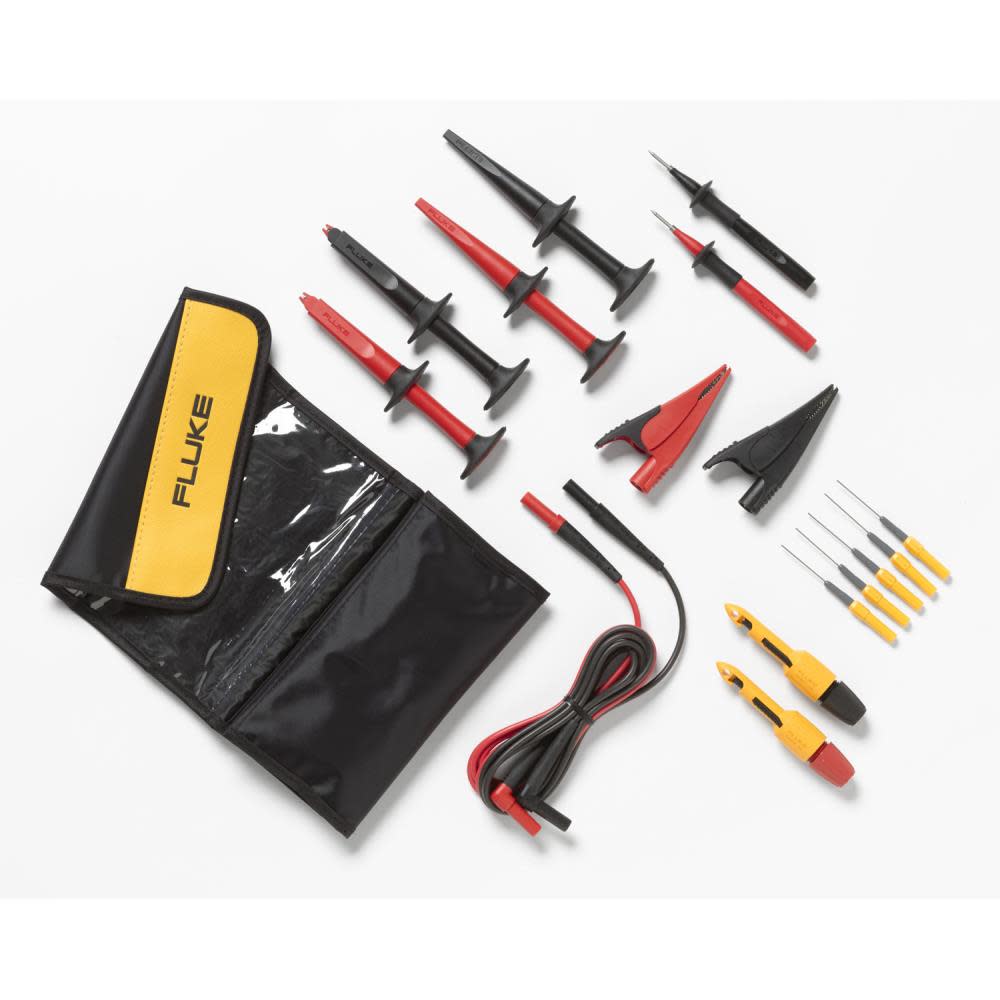 Fluke SureGrip Deluxe Automotive Test Lead Kit - Ascmtools