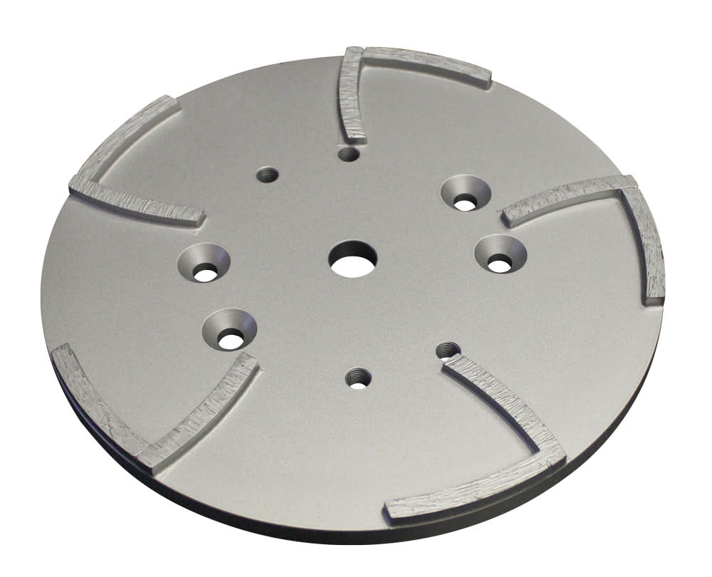 Edco 10″ – 10 Segmented Silver Economy Diamond Disc for EDCO’s 10″ Turbo Grinder - Ascmtools