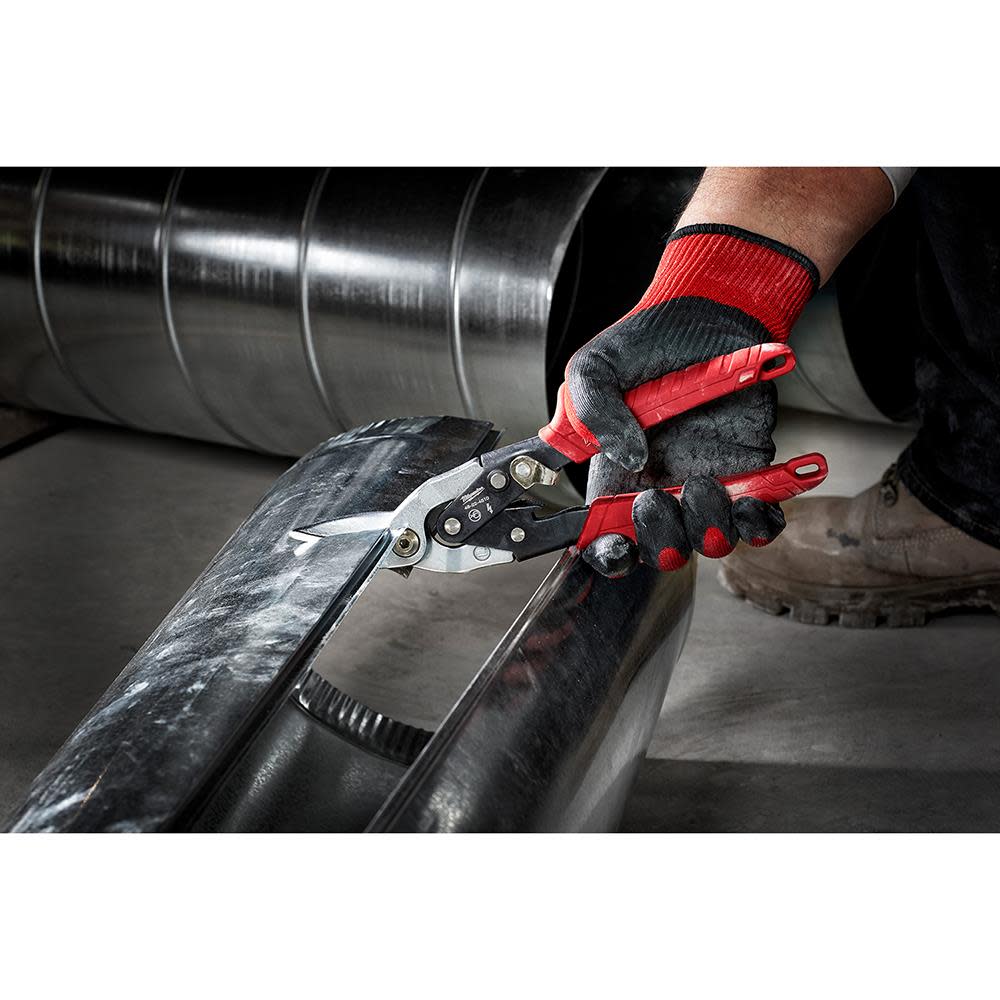 Milwaukee Left Cutting Aviation Snips - Ascmtools