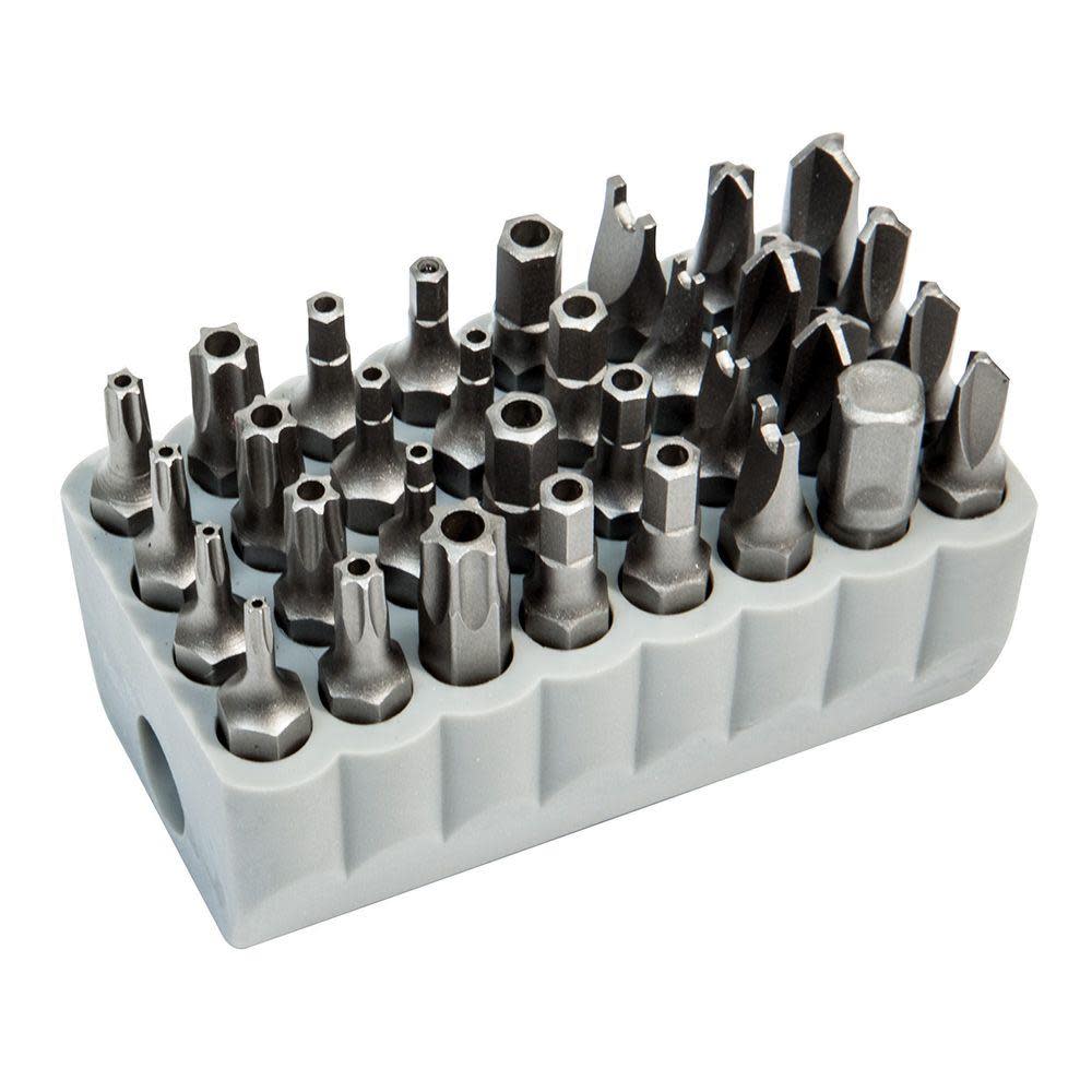 Klein Tools 32 Piece Tamperproof Bit Set - Ascmtools