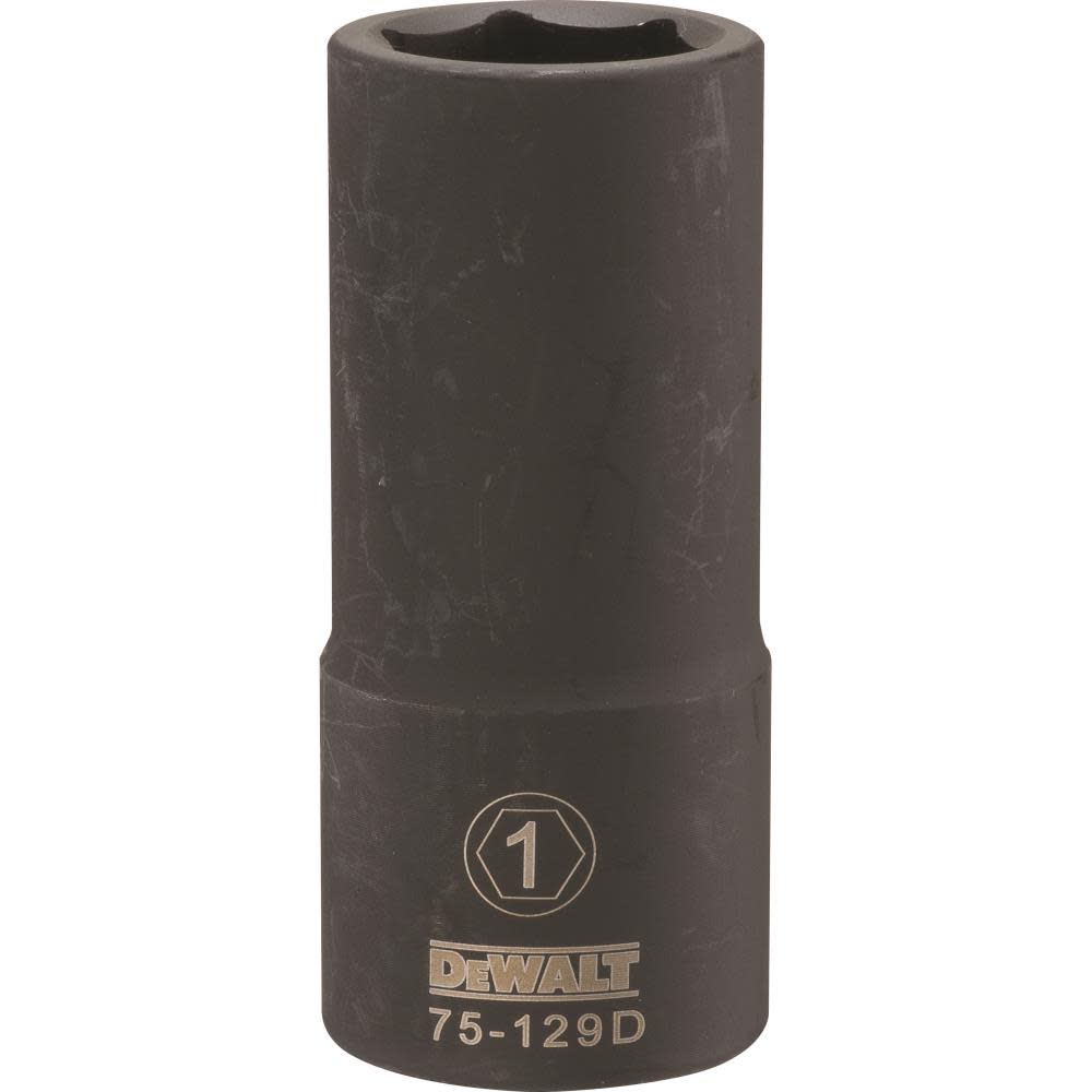 DEWALT 3/4 Drive X 1 6PT Deep Impact Socket - Ascmtools