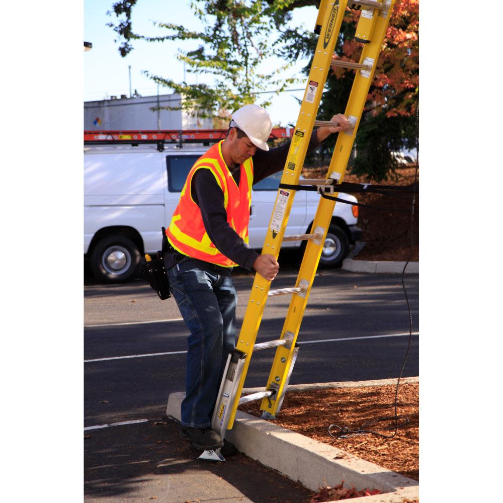 Werner 28 Ft. Type IAA Fiberglass Extension Ladder - Ascmtools