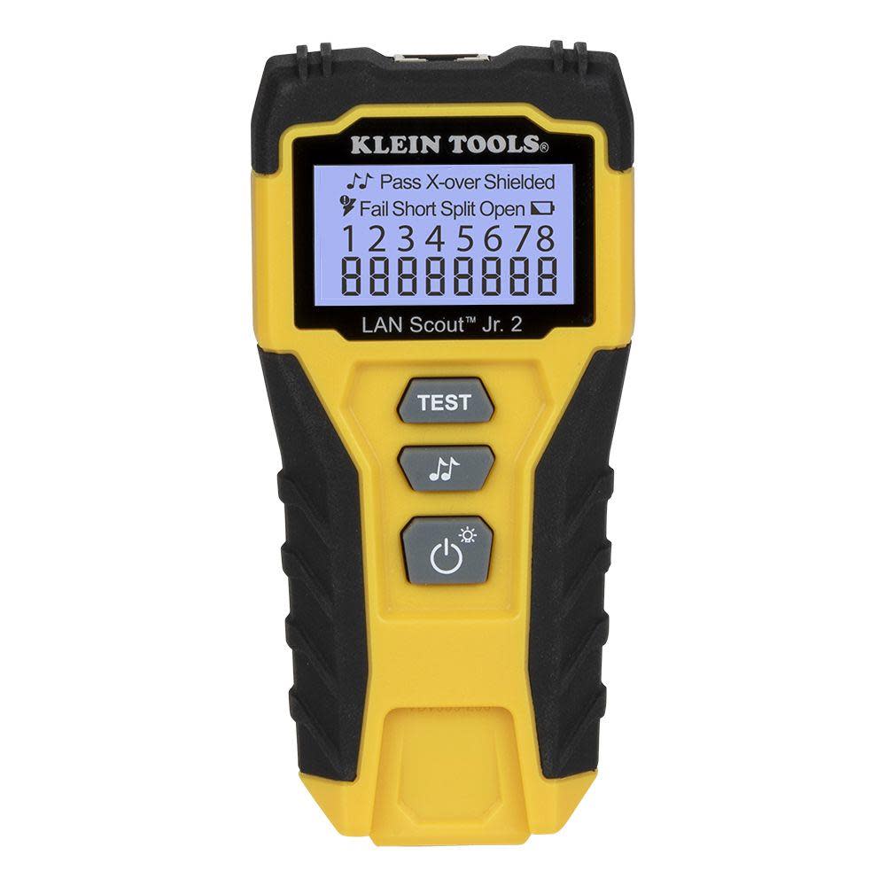 Klein Tools LAN Scout Jr 2 Cable Tester - Ascmtools