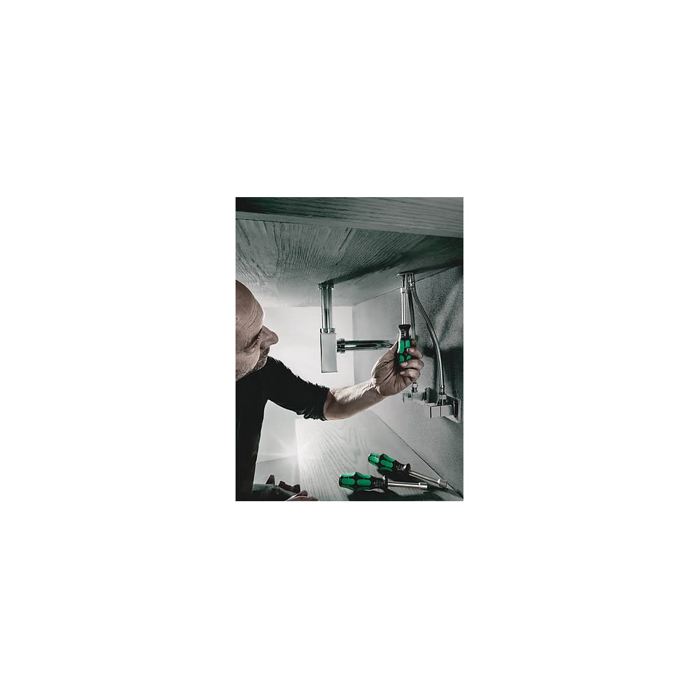 Wera Tools 395 HO/7 SM 7pc Anti Roll-Off Nutdriver Set - Ascmtools