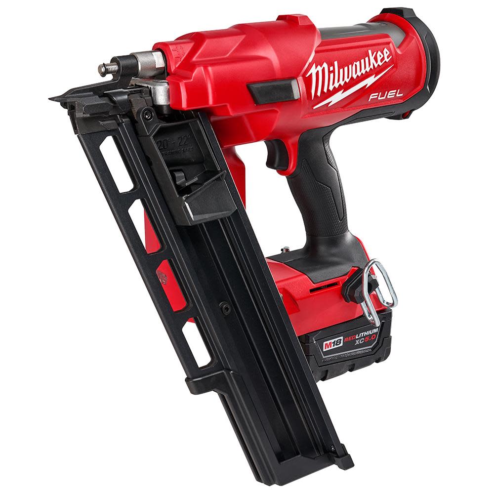 Milwaukee M18 FUEL 21 Degree Framing Nailer Kit - Ascmtools