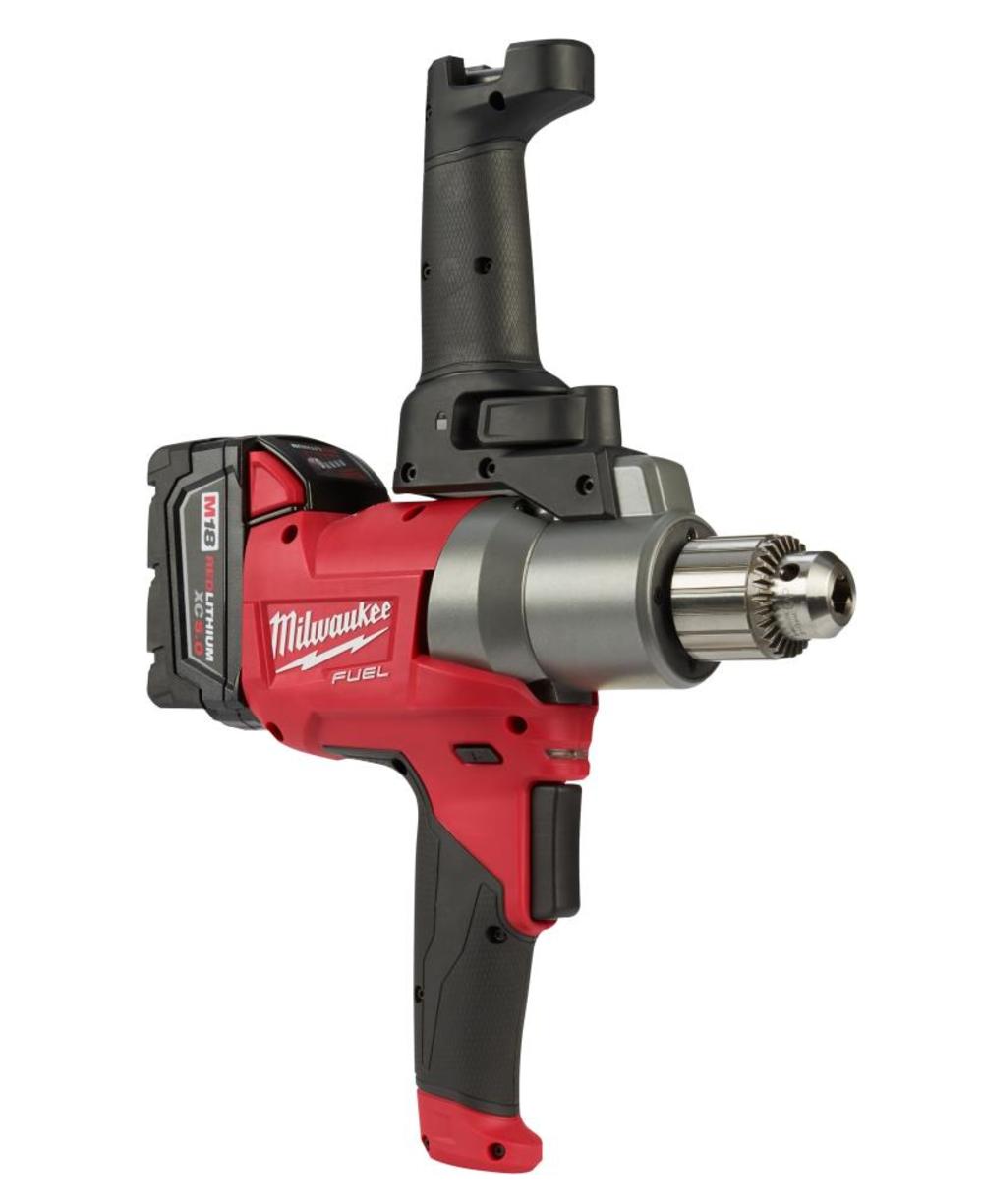 Milwaukee M18 FUEL Mud Mixer with 180 Handle Kit - Ascmtools