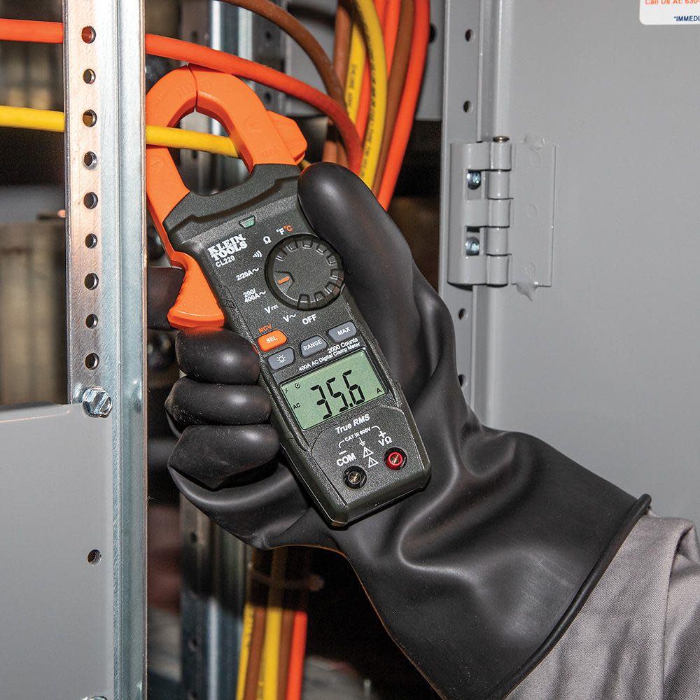 Klein Tools Digital Clamp Meter with Temp - Ascmtools