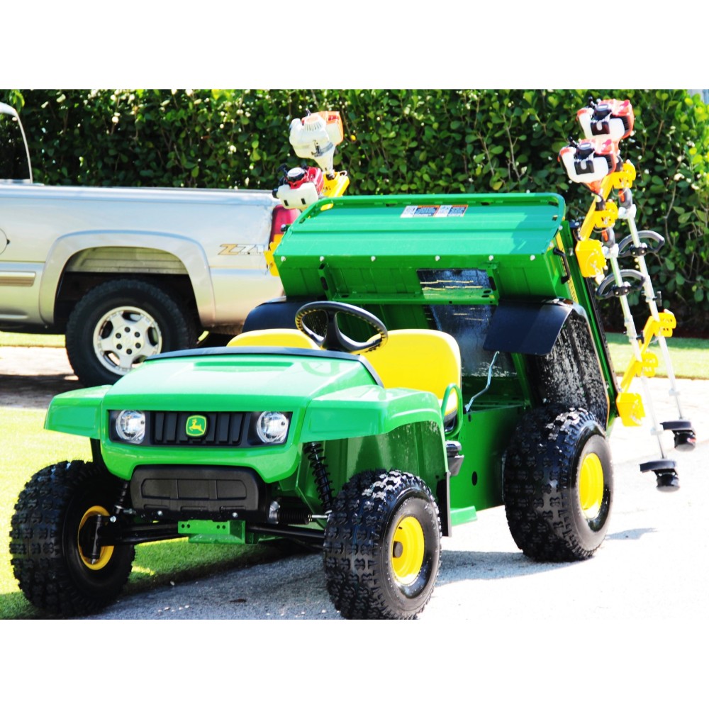 Green Touch Bed Rail System For John Deere Gator Plastic Bed - Ascmtools