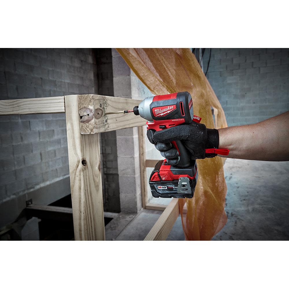 Milwaukee M18 Brushless 1/4 in. Hex 3 Speed Impact Driver - Ascmtools
