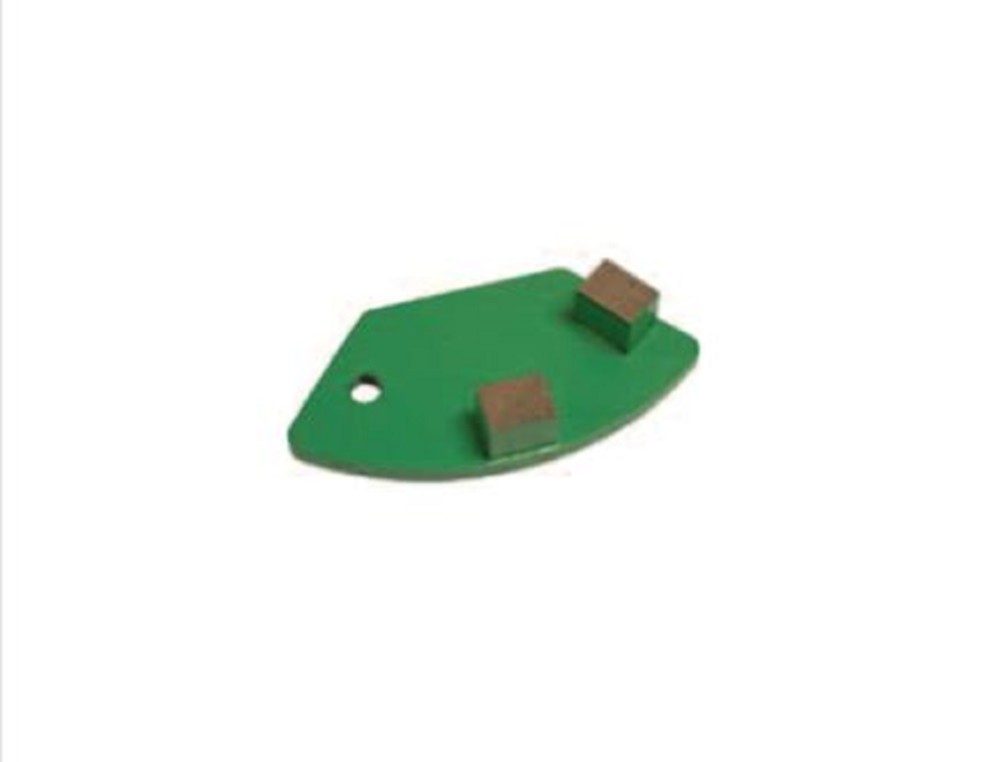 National Flooring Equipment Half Bar Diamond Insert – Metal Bond 16 Grit - Ascmtools