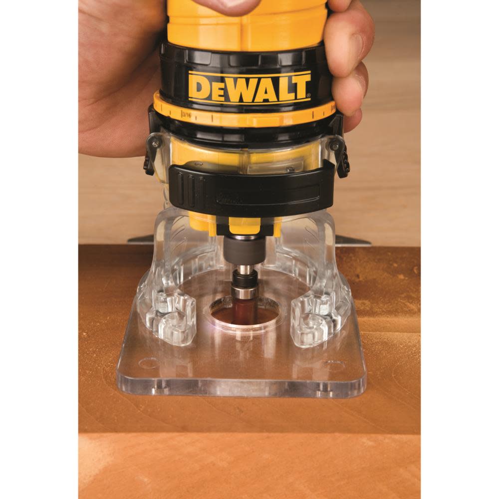 DEWALT 4.5 Amp Single Speed 1/4 In. Laminate Trimmer - Ascmtools
