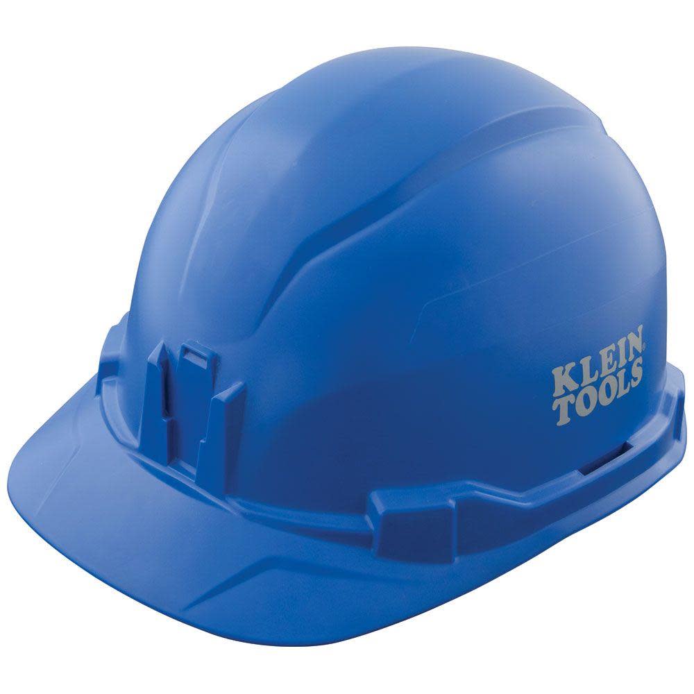 Klein Tools Hard Hat Non-vented Cap Style Blue - Ascmtools