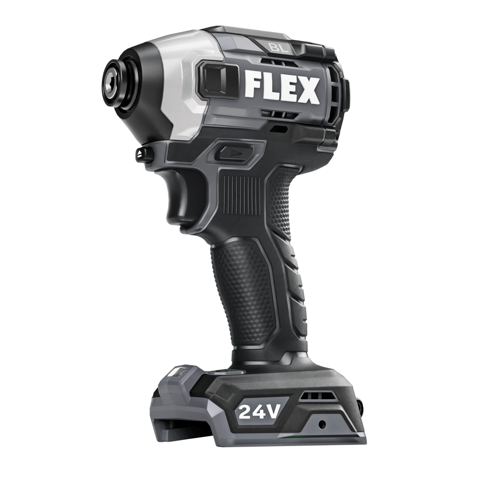 FLEX 24V 1/4″ Quick Eject Hex Impact Driver With Multi Mode Bare Tool - Ascmtools