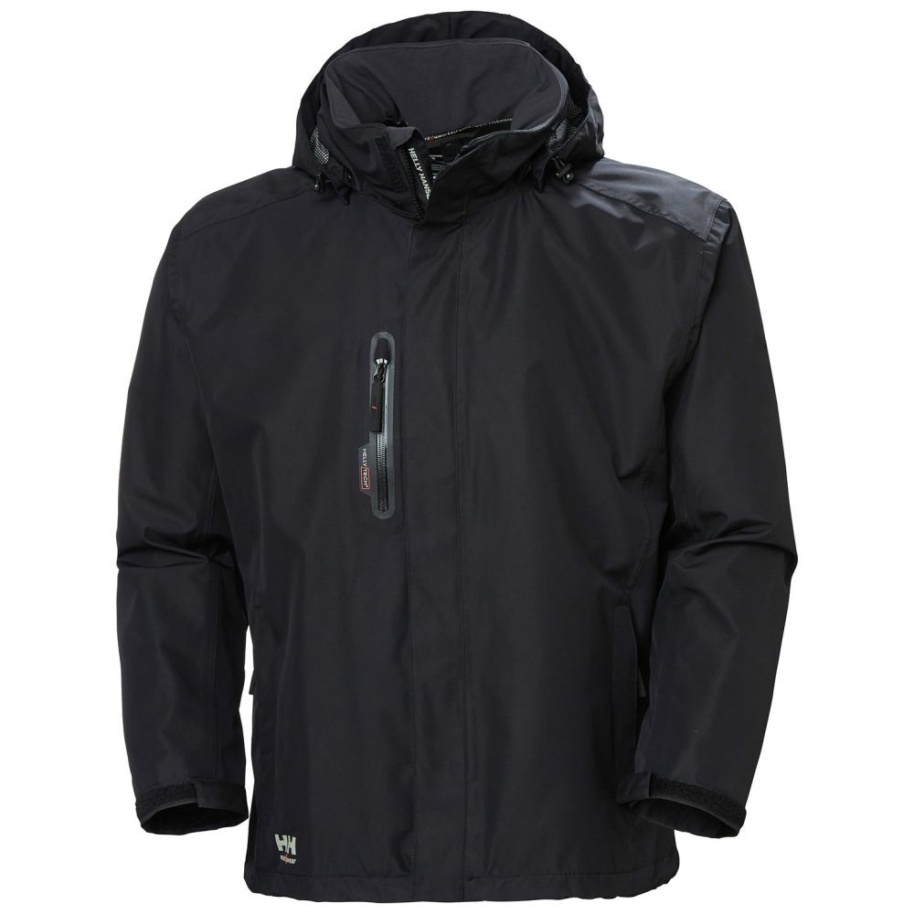 Helly Hansen Manchester Waterproof Shell Jacket Black Small - Ascmtools