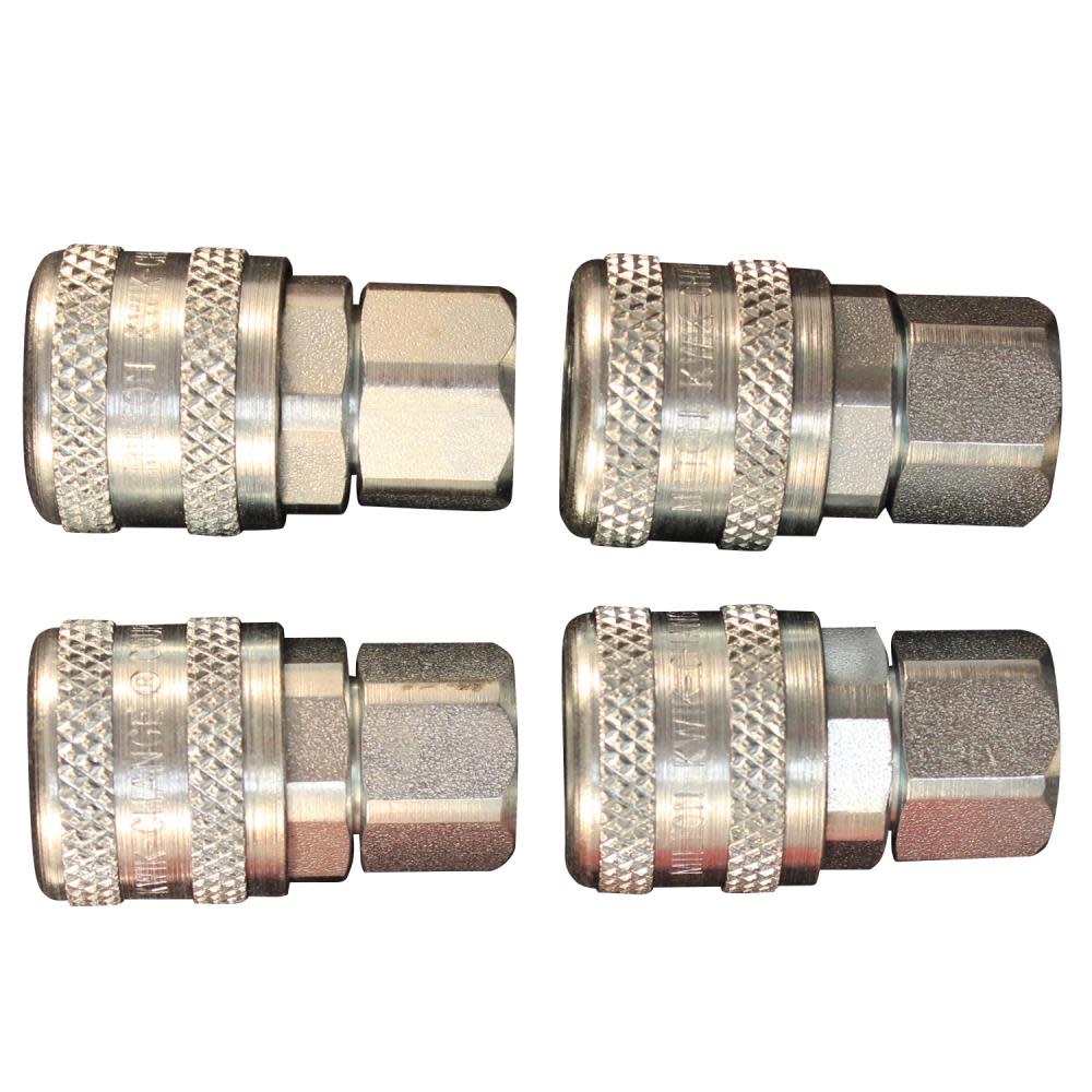 Milton A Style Coupler 1/4 In. FNPT - Ascmtools