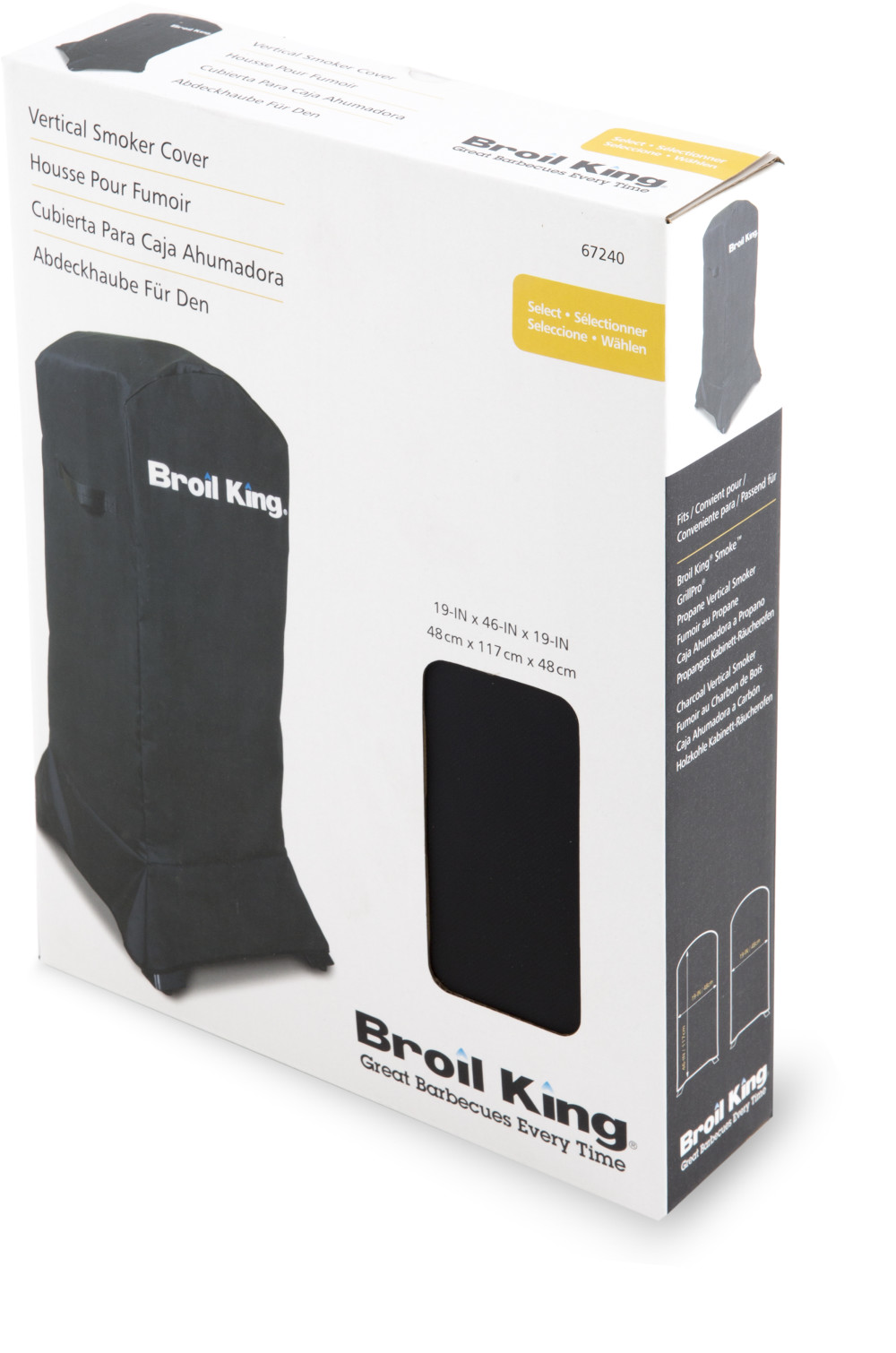 Broil King Select Vertical Smoker Cover - Ascmtools