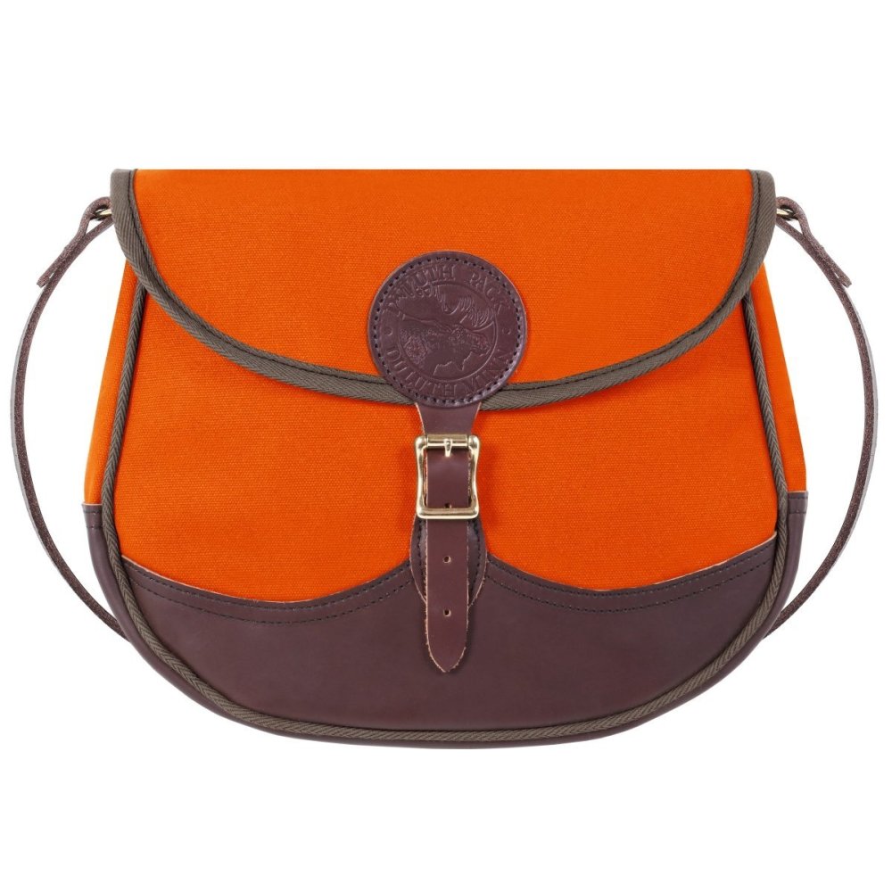 Duluth Pack 6 Liters Capacity Orange Large Deluxe Shell Purse - Ascmtools