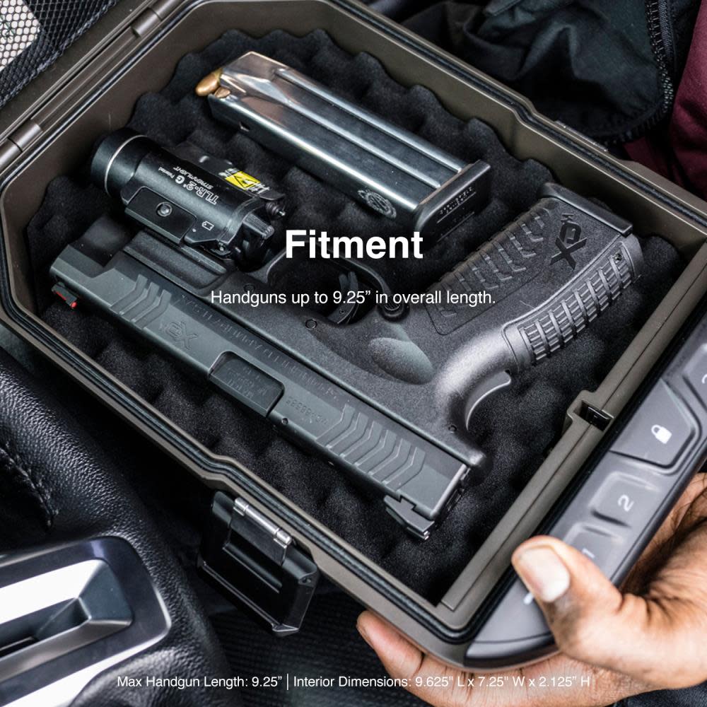 Vaultek Safe Biometric LifePod 2.0 Safe Olive Drab Green - Ascmtools