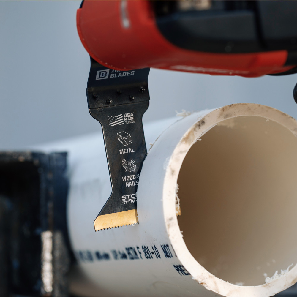 Imperial Blades IBOATV-6 One Fit Storm Titanium Metal/Wood Variety Pack 6PC + Free Case - Ascmtools