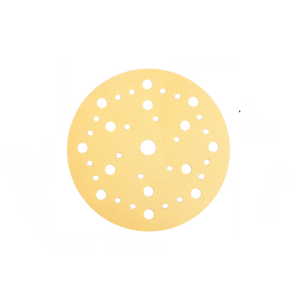 Mirka Gold 6″ 37 Hole Grip 120 Grit Vacuum Disc 50pk - Ascmtools