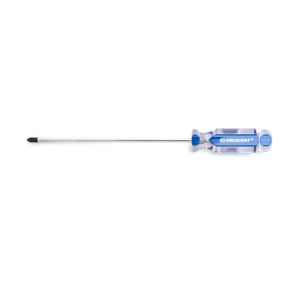 Crescent #2 x 8″ Phillips Acetate Screwdriver - Ascmtools