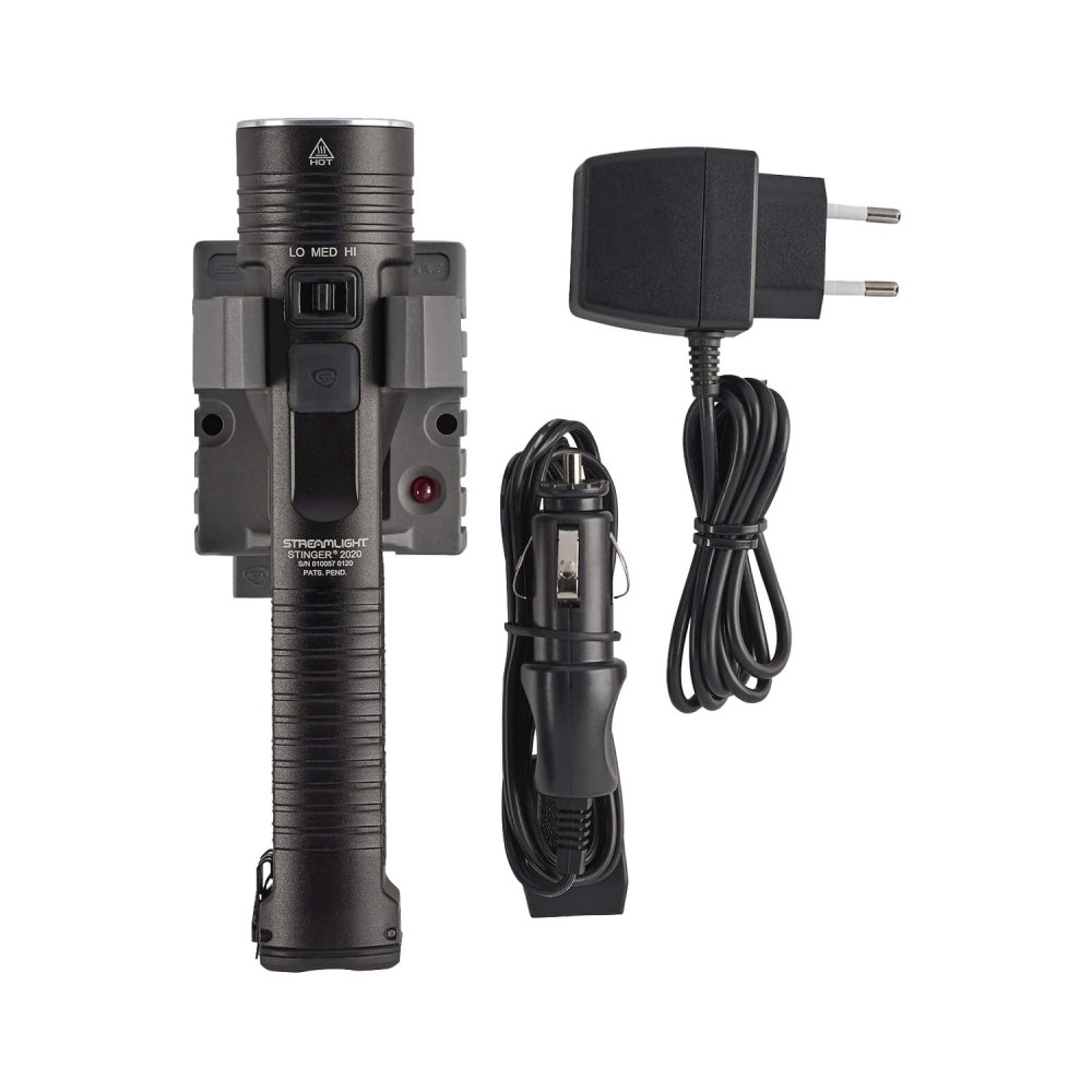 Streamlight Stinger 2020 Black Rechargeable LED Flashlight - Ascmtools
