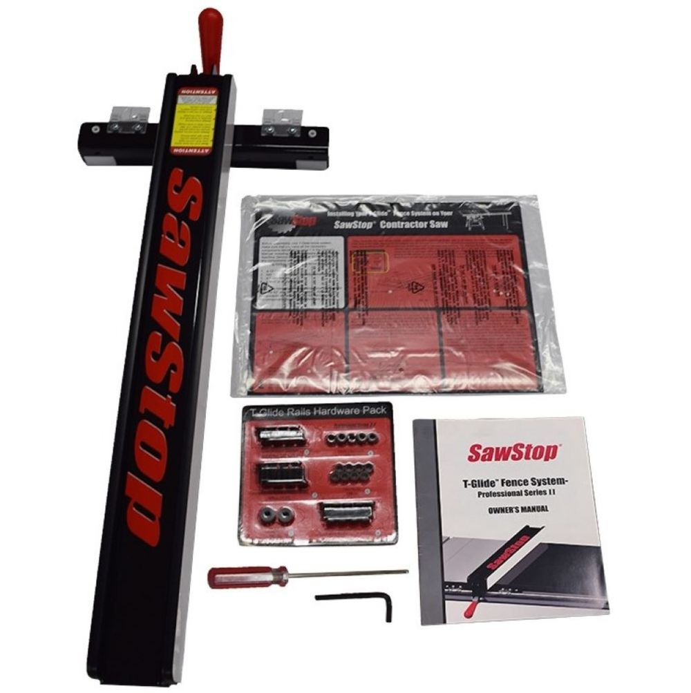 Sawstop 36 Professional T Glide Fence System - Ascmtools