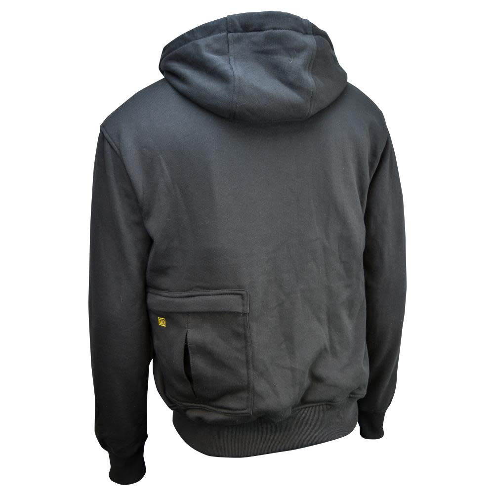 DEWALT 20V Max Mens Heated Bare Tool Hoodie 2X Black - Ascmtools
