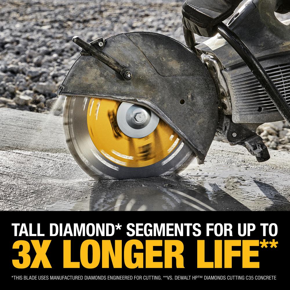 DEWALT Diamond Blade 12″ SEGMENTED XP ALL PURPOSE - Ascmtools