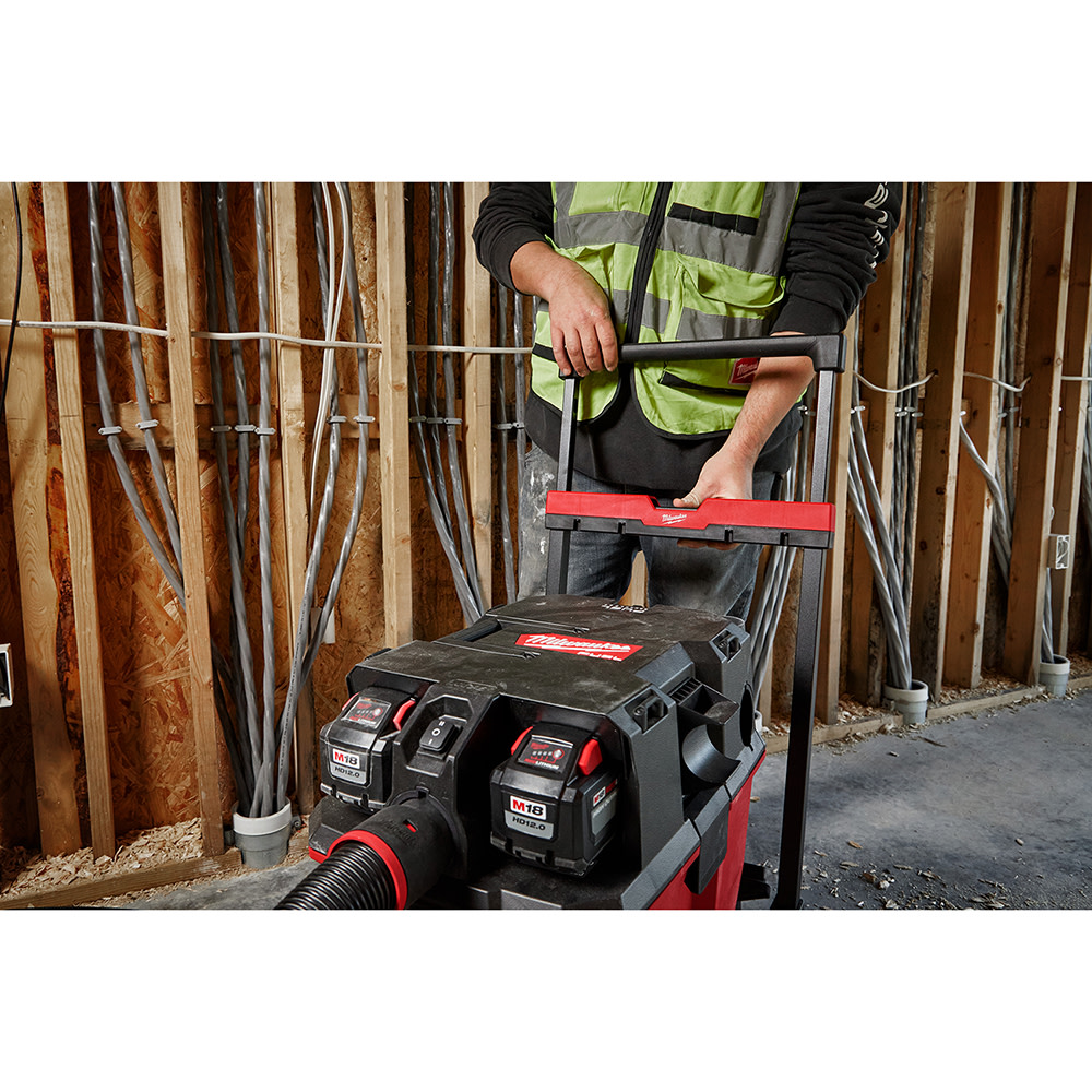 Milwaukee Premium Wet/Dry Vacuum Cart - Ascmtools