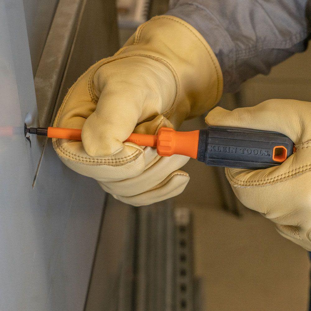 Klein Tools 4 in. Insulated Driver #2 Sq Tip - Ascmtools