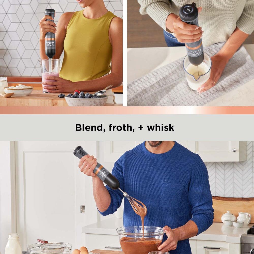 Black and Decker kitchen wand Cordless 3 in 1 Kitchen Multi Tool Grey - Ascmtools