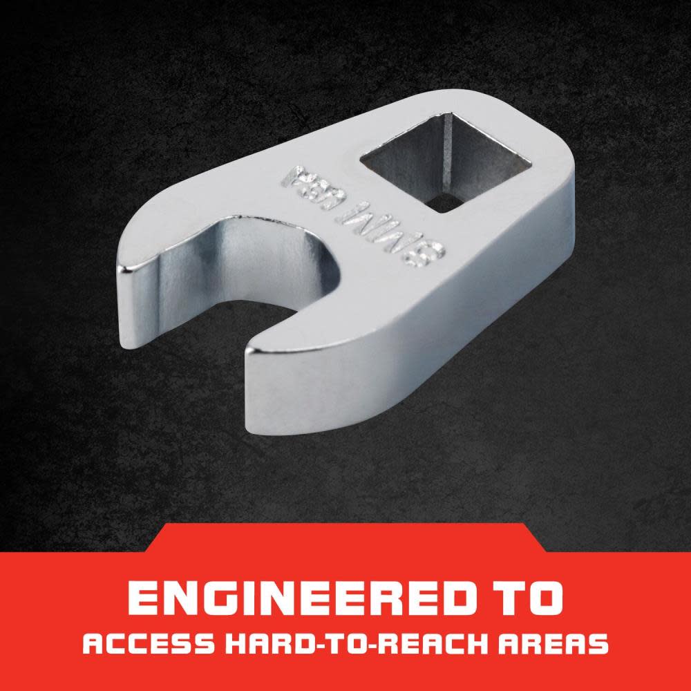 Proto 1/4″ Drive Metric Crowfoot Wrench 8 mm – Open End - Ascmtools