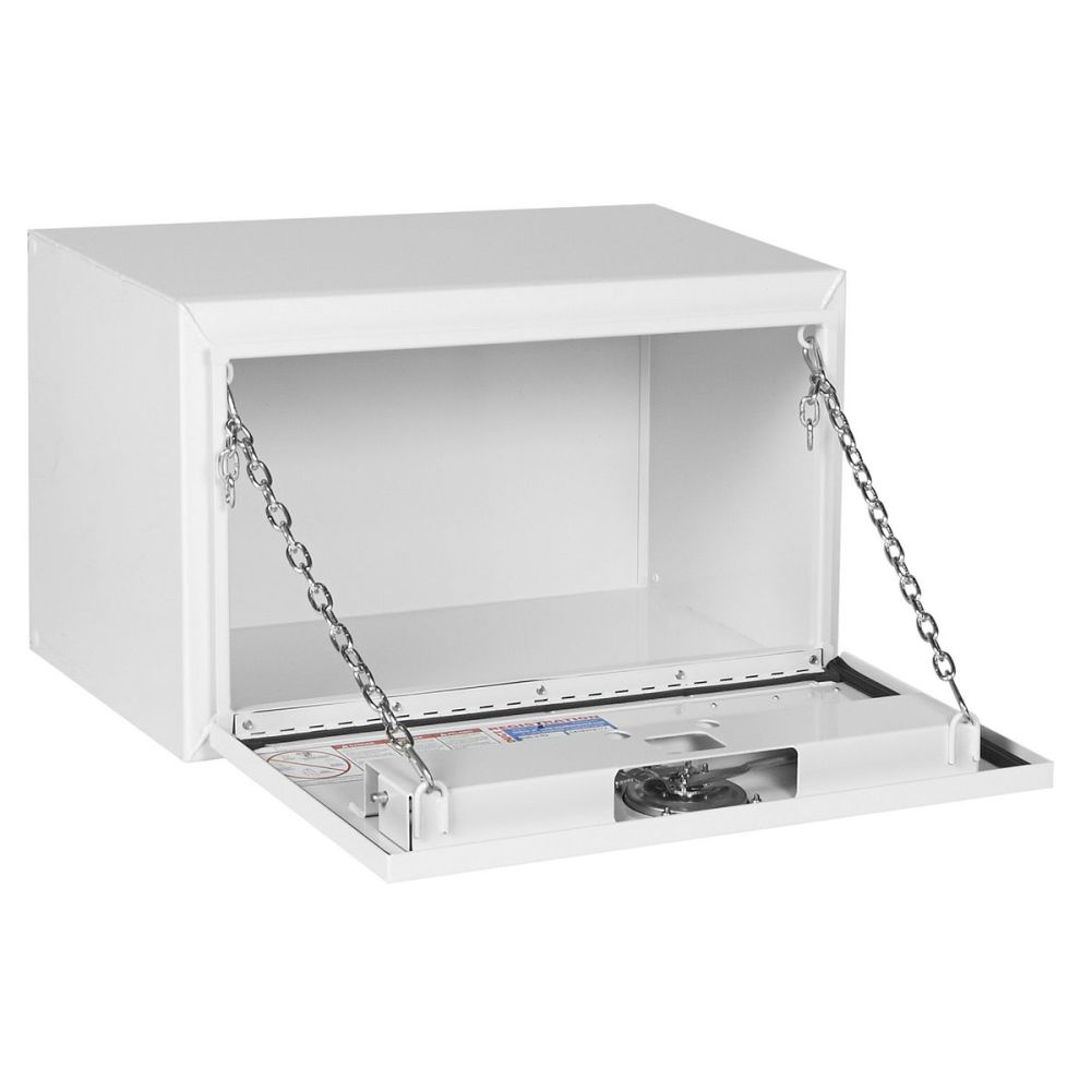 Weather Guard Standard Steel Underbed Truck Box – White - Ascmtools