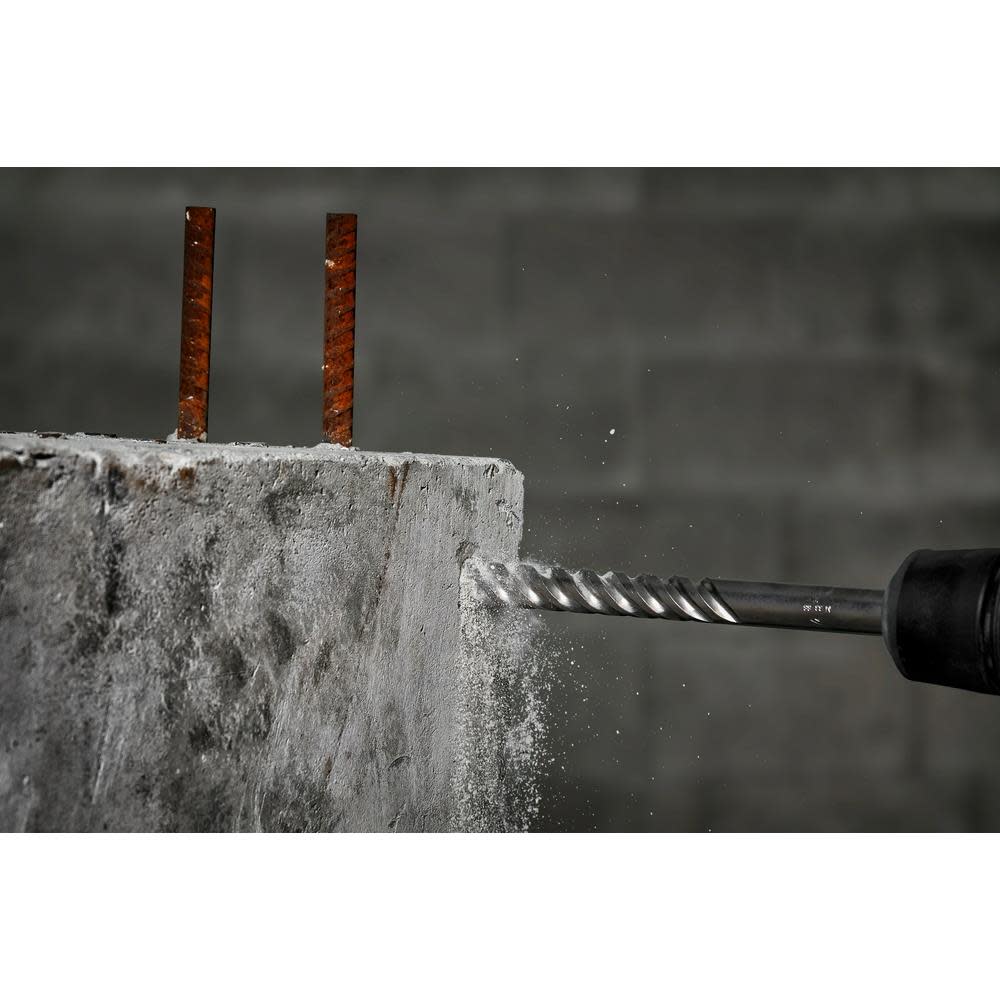 Milwaukee SDS-Max 4-Cutter MX4 Bit 5/8 in x 31 in x 36 in - Ascmtools