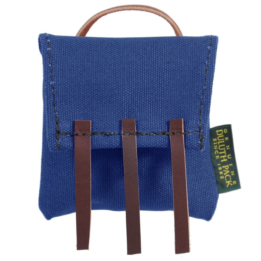 Duluth Pack Royal Blue Canvas Mini Ornament Pack - Ascmtools