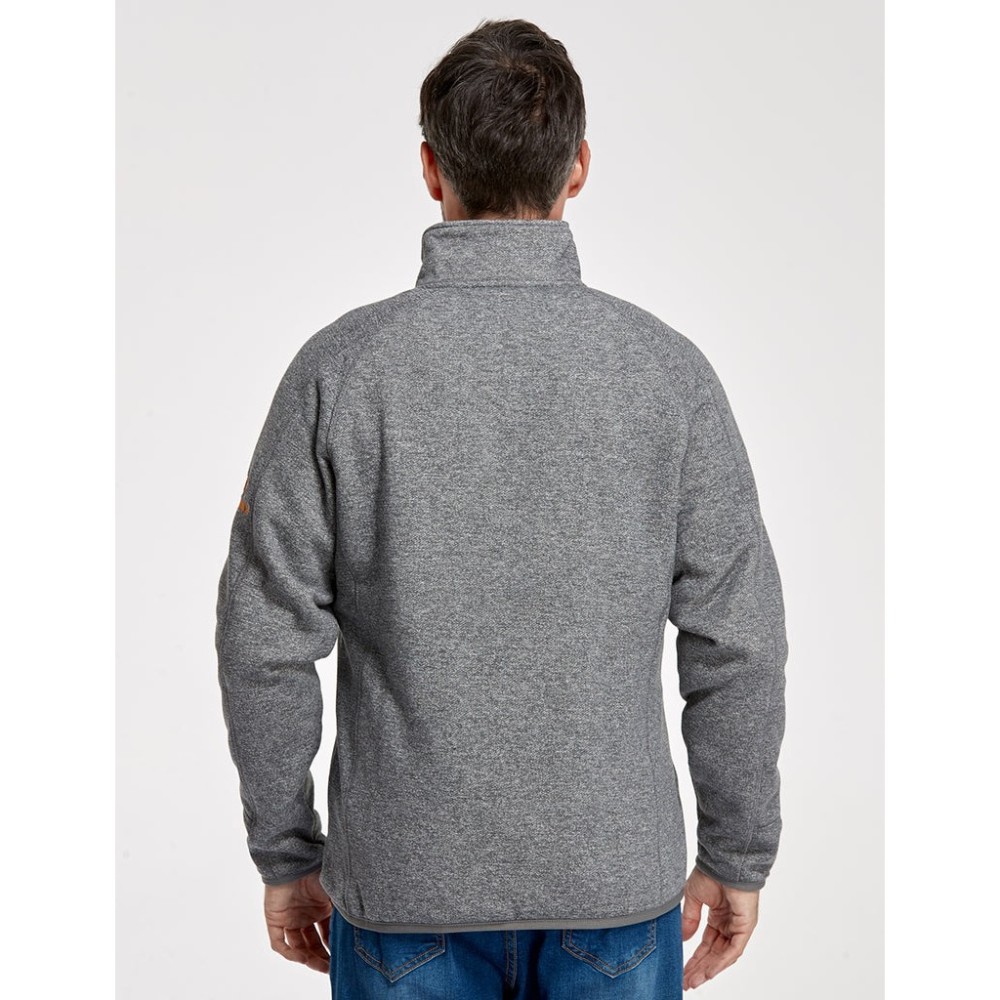 GEARWRENCH Mens Gray Heated Fleece Jacket Kit XL - Ascmtools