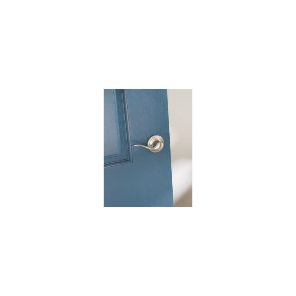 Kwikset Satin Nickel Hall/Closet Tustin Door Lever - Ascmtools