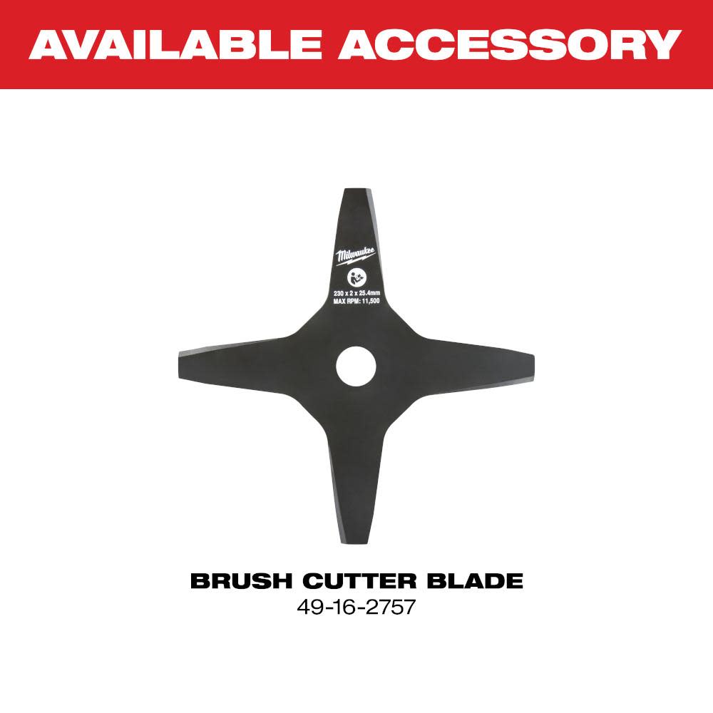 Milwaukee M18 FUEL QUIK LOK Brush Cutter Attachment - Ascmtools