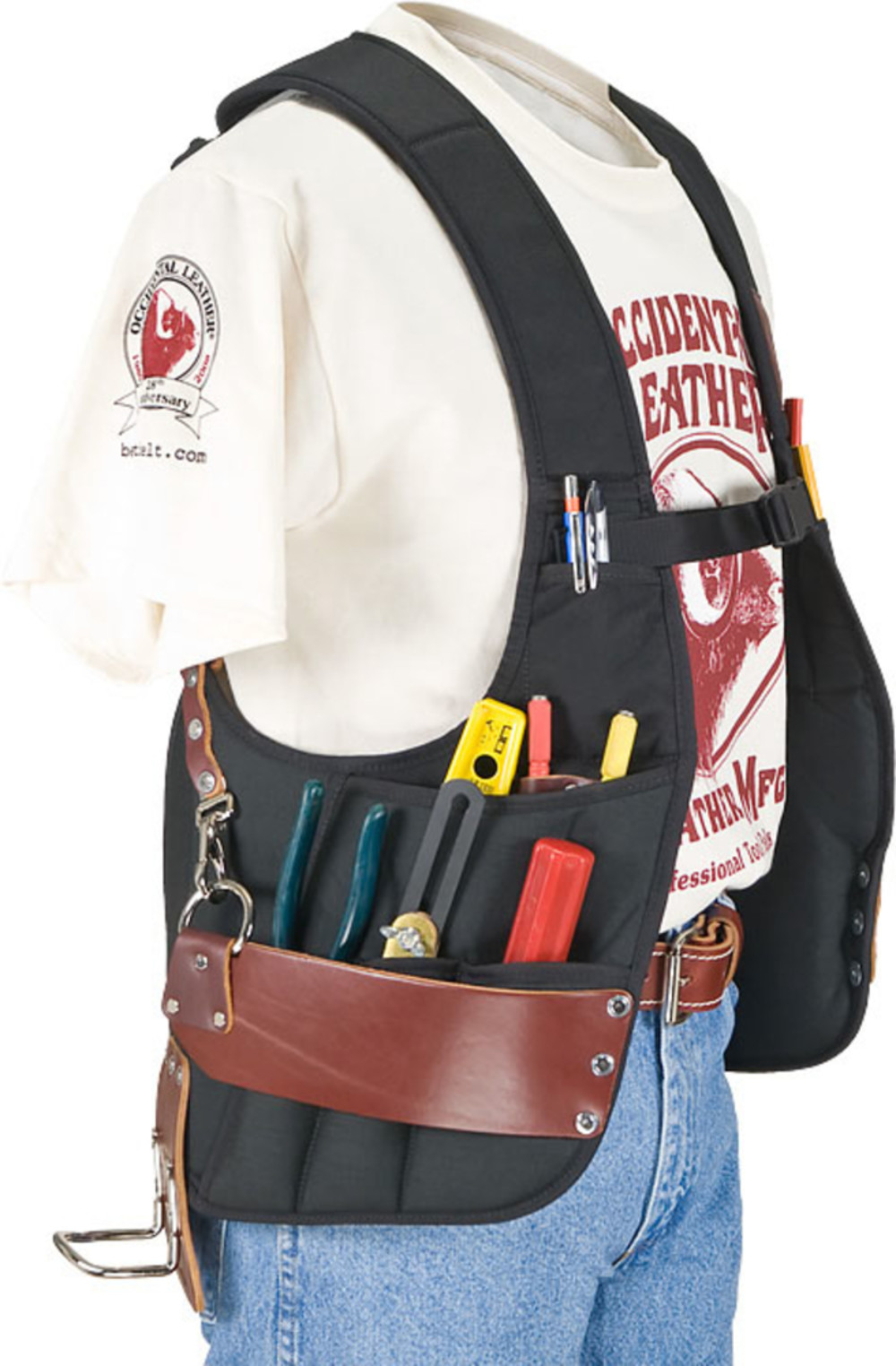 Occidental Leather 2500 Stronghold SuspendaVest – OSFM - Ascmtools