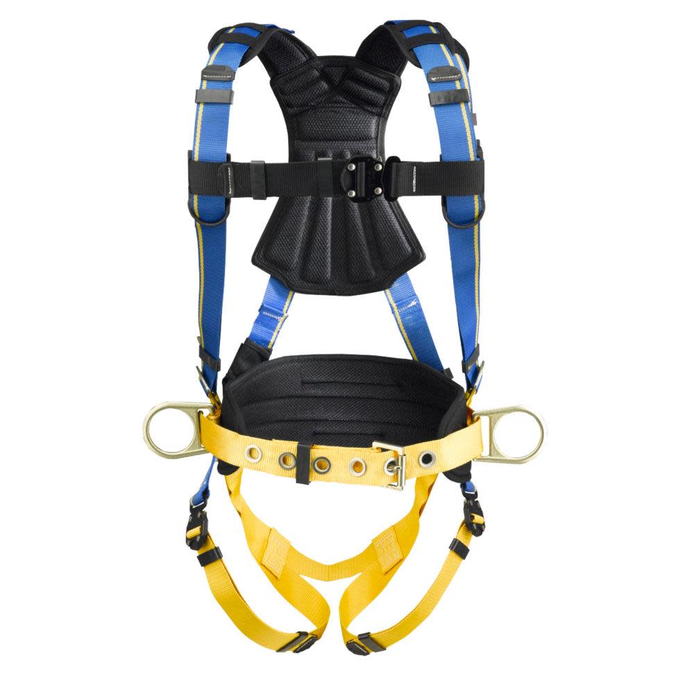 Werner Blue Armor Construction (3 D Rings) Harness (XL) - Ascmtools