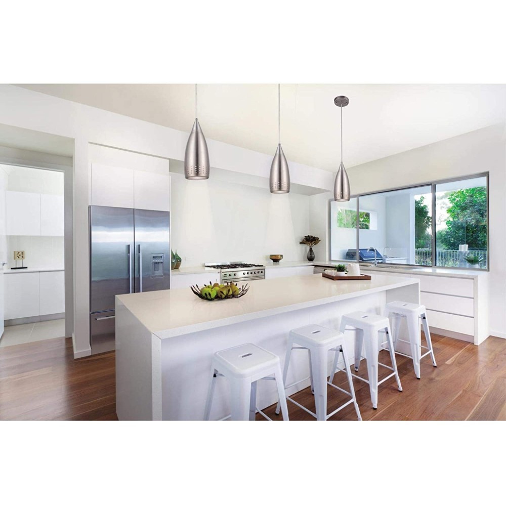 Westinghouse 60W Brushed Nickel Indoor Adjustable Mini Pendant - Ascmtools