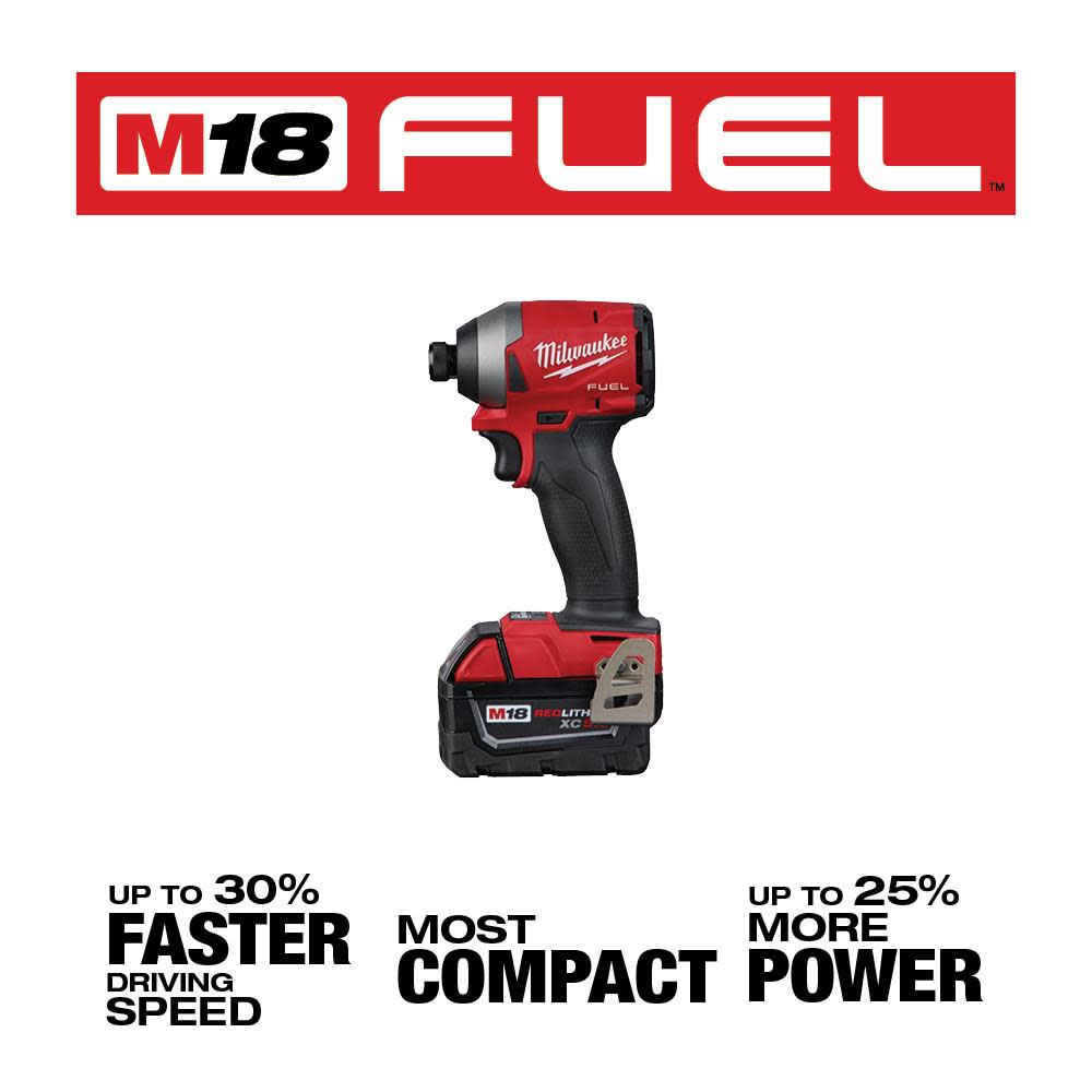 Milwaukee M18 FUEL 2-Tool Hammer Drill/Impact Driver Combo Kit - Ascmtools