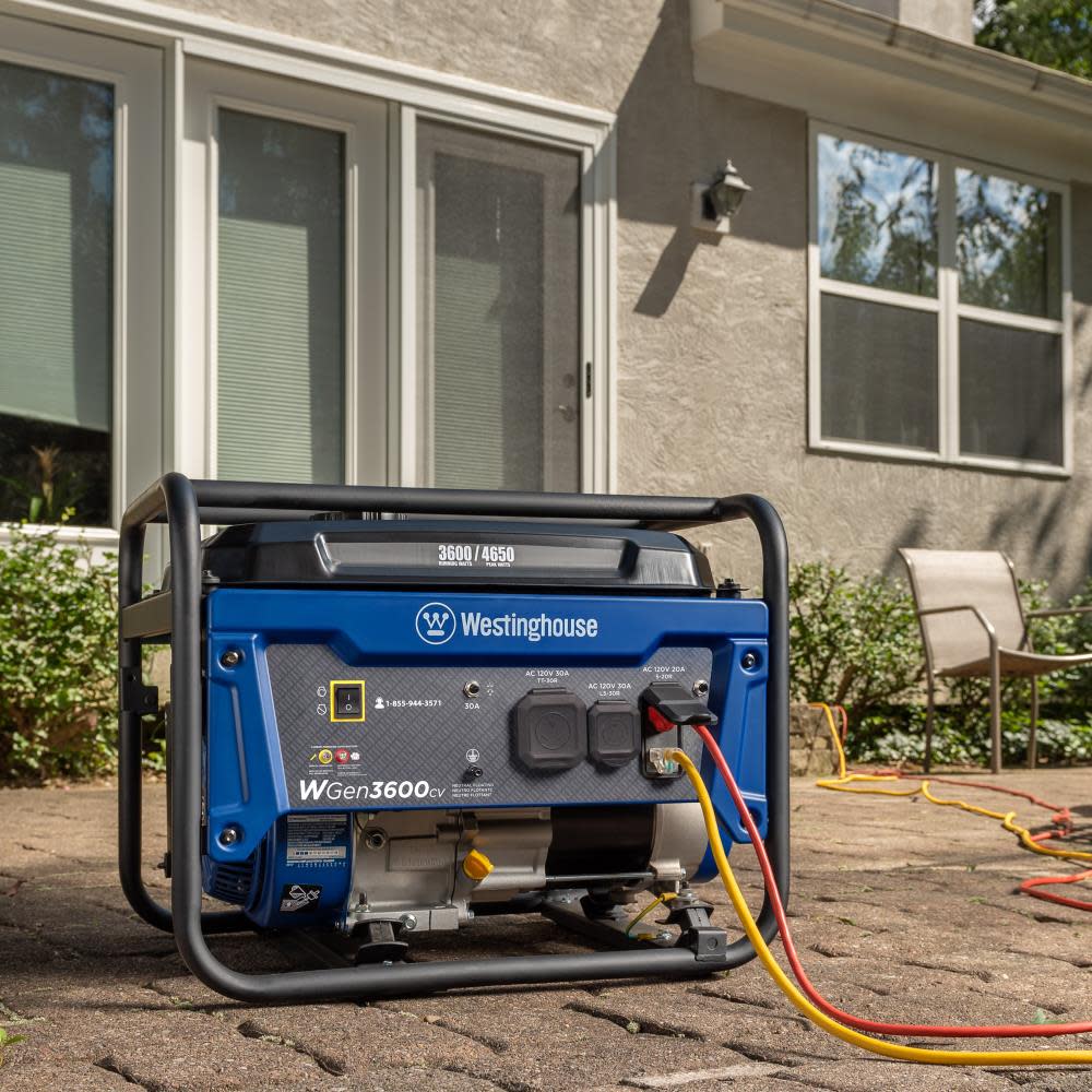 Westinghouse Generator Portable Gas Powered with CO Sensor - Ascmtools